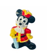 Mickey Mouse figurine vtg Walt disney japan disneyland world pirate hook... - £23.18 GBP