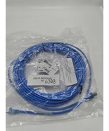 NEW Black Box C5S-R-SB-STR-BL Industrial Blue PVC Ethernet Cable 50&#39; - £22.42 GBP