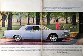 Lincoln Continental Motorcar Most Distinguished private road 1964 Vintag... - $11.48