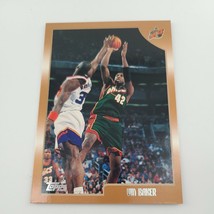 1998 Topps Vin Baker 82 Record Seattle Supersonics Basketball Card - £2.21 GBP