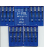 44 SCHMETZ Needles Canu 20:05MF1 NM:130 SIZE 21 134D 134KKD 135X8 TRI PF... - $432.71 MXN