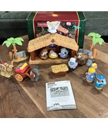 Fisher Price Little People Lot  Nativity Manger with Animals / People &amp; ... - €25,77 EUR