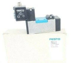 NIB FESTO MDH-5/2-D-1-FR-M12-C SOLENOID VALVE MAT. NR. 533010 SERIE: T202 - £78.45 GBP