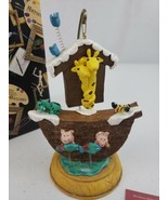 The Enesco Artists Gallery 1998 Noah&#39;s Ark Christmas Ornament w Stand CO... - $29.99