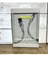 Heyday 6ft Charging Cable, Gray - New, Open Box - £6.31 GBP