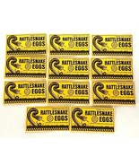 11 RATTLESNAKE EGGS PRANK GAG GIFT ENVELOPES RATTLE SNAKE EGG JOKE - $17.95 CAD