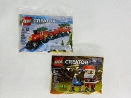 New! Lego Creator 30573 Santa &amp; 30543 Christmas Train Polybags Seasonal ... - $16.99