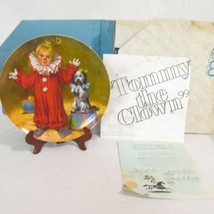 Knowles Tommy The Clown Plate, McClelland Circus Collection in Box COA 1982 - £5.28 GBP