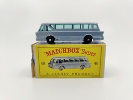 Vintage Matchbox Lesney Made in England 40 Long Distance Coach Bus Origi... - $58.99