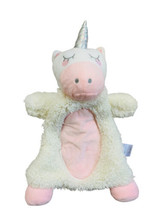 Sleepy Baby Ganz Flat A Pat Unicorn Lovey Blanket Toy Plush Pink 16 In Baby Toy - £9.04 GBP