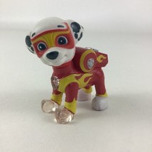 Paw Patrol Mighty Pups Marshall Action Figure Light Up Nick Jr 2018 Spin... - $21.73