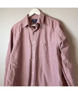 Vintage Ralph Lauren Shirt Mens Size 17 35 Pink Yarmouth Real Pony Butto... - £7.13 GBP