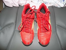 Reebok Zigtech Red Athletic Shoes Size 7.5 Men&#39;s EUC - $36.50