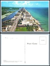 FLORIDA Postcard - Hollywood Looking North Along Inland Waterway O40 - £2.32 GBP