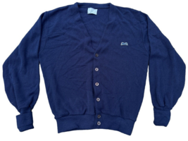 Vintage Le Tigre V Neck Acrylic Button Up Cardigan Sweater Mens Size L ? - £18.77 GBP
