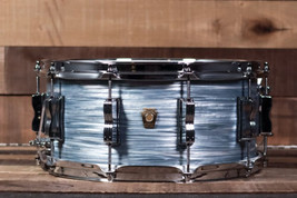 Ludwig 6.5&quot; x 14&quot; Classic Maple Snare Drum, Vintage Blue Oyster - $599.00