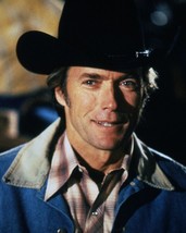 Clint Eastwood Bronco Billy in Black Stetson 8x10 Real Photo - £8.72 GBP