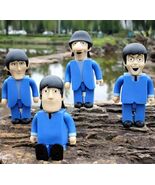 The Beatles "Can't Buy Me Love" Action Figures Commemorative Edition Fou... - $148.97