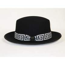 Bruno Capelo Hat Australian Wool Fedora Princeton Elite PRE500 Black White image 4