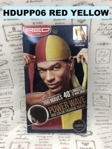 Red By Kiss Premium Power Wave Duo Color Fashion Durag HDUPPD06 Red Yellow - £3.15 GBP