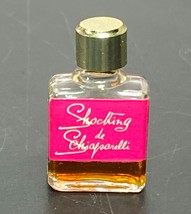 Shocking De Schiaparelli Micro Mini Perfume Splash Vintage 80% Full France - £23.22 GBP