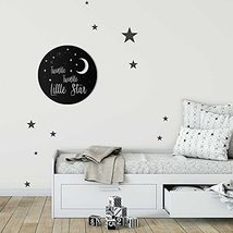 LaModaHome - Twinkle Twinkle Little Star Metal Wall Art,Wall Decor, Living Room, - £51.59 GBP