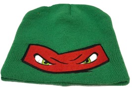 Nickelodeon Teenage Mutant Ninja Turtles Boys Beanie Hat Green One Size Youth - £3.99 GBP