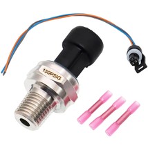 150 Psi Oil Fuel Pressure Sensor Transducer Sender with Harness Kit for ... - $42.12