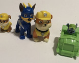 Lot Of 4 Paw Patrol Toys Plastic Non Moving - $4.94