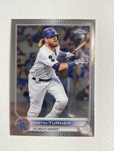 2022 Topps Chrome Justin Turner Los Angeles Dodgers #194 - £0.79 GBP