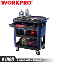 WORKPRO Premium 28&quot; 2-Drawer Rolling Tool Cart Heavy Duty Cart Storage Organizer - £282.55 GBP