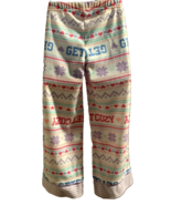 SO Girls Micro Fleece Pajama Pants Size 4 Multicolor  - £6.16 GBP
