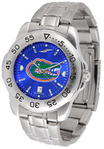 Florida Gators Men Steel Sport AnoChrome Watch and Wallet - £62.69 GBP