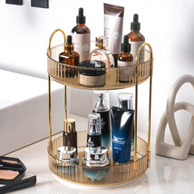 360° Conservazione Cosmetici Makeup Profumo Rotante Organiser Stand Piani UK - £17.13 GBP+