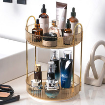 360° Conservazione Cosmetici Makeup Profumo Rotante Organiser Stand Piani UK - £14.06 GBP