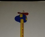 Vtg 80s &quot;ZOOM ZOOM BOOM&quot; Fuzzy Flocked Beanie Cap Hat Propeller Pencil T... - $12.99