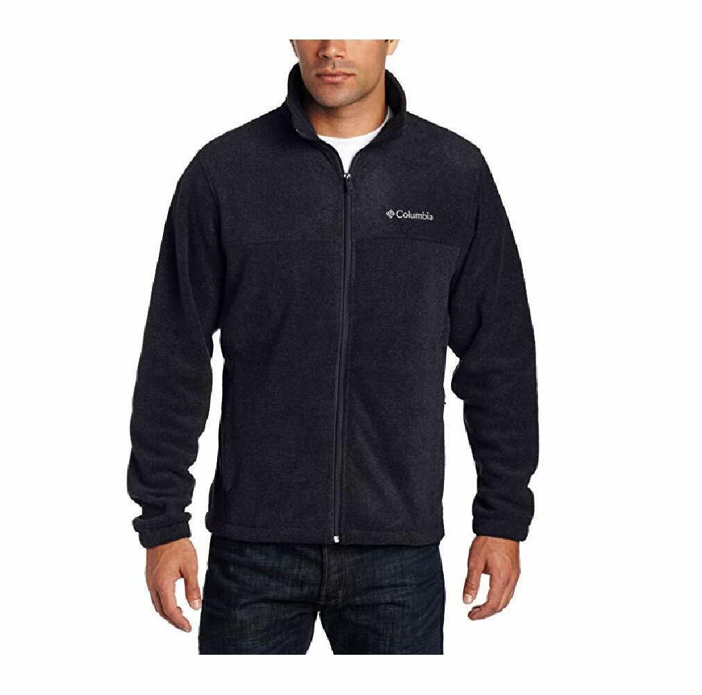 Columbia Men&#39;s Granite Mountain Fleece Jacket Black Size XLT - $30.48