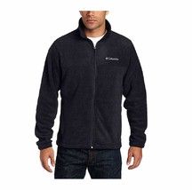 Columbia Men&#39;s Granite Mountain Fleece Jacket Black Size XLT - $30.48