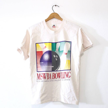 Vintage MSWBA Bowling For Women Who Have Talent To Spare T Shirt Medium - £17.46 GBP