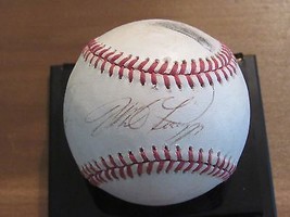 Mike Piazza La Dodgers Rookie Era Signed Auto Game Used Vintage Onl Baseball Psa - £193.60 GBP