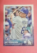 2015 Topps Joc Pederson Rookie Rc #192 Los Angeles Dodgers Free Shipping - £1.55 GBP