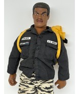 GI JOE  12 Inch Action Figure Doll 1992 Hasbro -  Black G. I. Stalker - $22.06 CAD