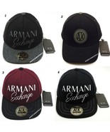 ARMANI EXCHANGE NEW MEN&#39;S CAP/HAT ADJUSTABLE LEATHER STRAP NWT WOOL BLEN... - $814.87 MXN