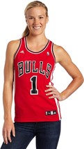 Adidas Women&#39;s Chicago Bulls Derrick Rose #1 Fashion Jersey, Red, XL - £31.27 GBP