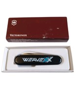 Victorinox Rostfrei 2-Blade Officer Suisse Black Knife Advertising Weave XX - $279.66 MXN