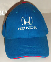 NEW!  MENS HONDA BLUE NOVELTY BASEBALL HAT  --  ADJUSTABLE - £18.58 GBP