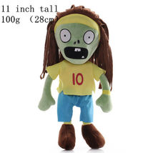 Plants vs Zombie &quot;soccer football&quot; Plush Stuffed Plushies  Games figure original - £10.35 GBP