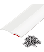 36FT Universal Garage Door Seal White Weatherproof Stripping Top and Sid... - $48.87 CAD