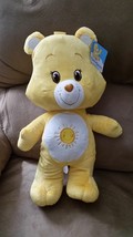 Care Bear Funshine Bear Brand New Licensed Plush Nwt Stuffed W Tags 17&quot; Kellytoy - £14.19 GBP