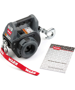 WARN 101570 Handheld Portable Drill Winch with 40 Foot Steel Wire Rope: ... - £285.96 GBP